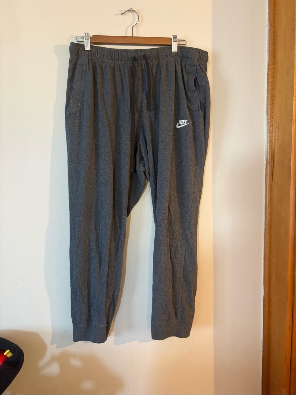 Nike Gray Heather Men's Jogger Sweatpants XL